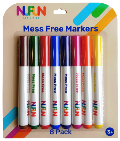 Mess Free Markers 8 Count